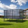 Trampoline rectangulaire 500 cm x 300 cm - filet de sécurité + matelas de protection + echelle - norme CE Trampoline rectangulaire 500 cm x 300 cm - filet de sécurité + matelas de protection + echelle - norme CE