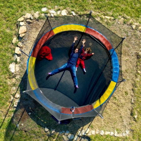 Coussin de protection trampoline 10FT-305cm - Multicolore