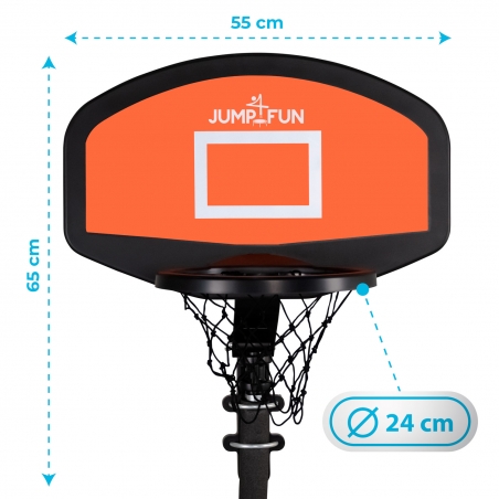 Panier de basket pour trampoline - 56 x 35 cm