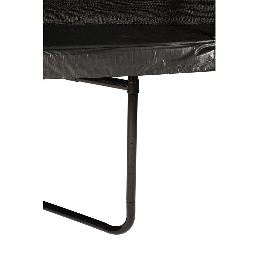 Trampoline rectangulaire 500 cm x 300 cm - filet de sécurité + matelas de protection + echelle - norme CE