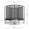 Trampoline Semi-Pro Jump4fun 10FT-305cm Noir Trampoline Semi-Pro Jump4fun 10FT-305cm Noir