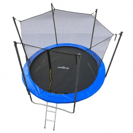 Trampoline Jump4Fun Classique 8FT - 244cm - Bleu Trampoline Jump4Fun Classique 8FT - 244cm - Bleu