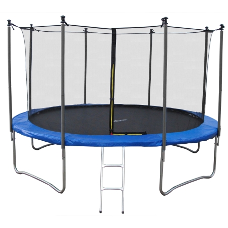 Trampoline Jump4Fun Classique 14FT - 427cm - Bleu Trampoline Jump4Fun Classique 14FT - 427cm - Bleu