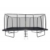 Trampoline rectangulaire 500 cm x 300 cm - filet de sécurité + matelas de protection + echelle - norme EU Trampoline rectangulaire 500 cm x 300 cm - filet de sécurité + matelas de protection + echelle - norme EU