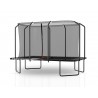 Trampoline rectangulaire 500 cm x 300 cm - filet de sécurité + matelas de protection + echelle - norme EU Trampoline rectangulaire 500 cm x 300 cm - filet de sécurité + matelas de protection + echelle - norme EU