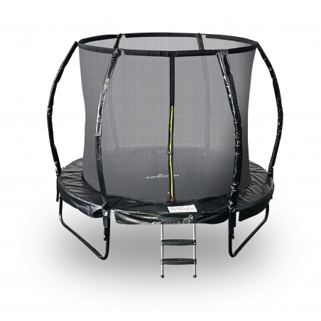 Trampoline Jump4Fun Pumpkin 8FT-244cm Noir Trampoline Jump4Fun Pumpkin 8FT-244cm Noir