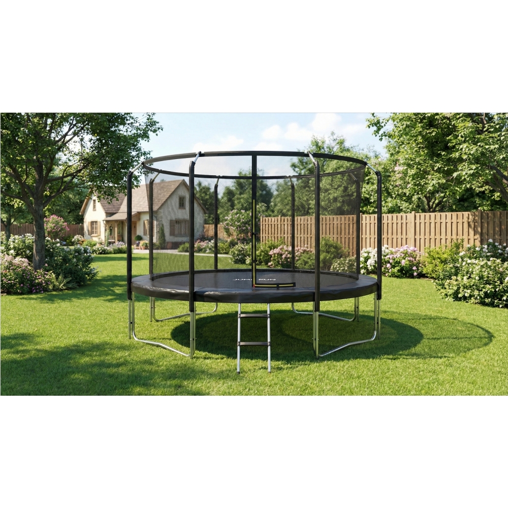 Trampoline Semi-Pro Jump4fun 12FT-366cm Noir
