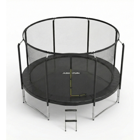 Trampoline Semi-Pro Jump4fun 12FT-366cm Noir