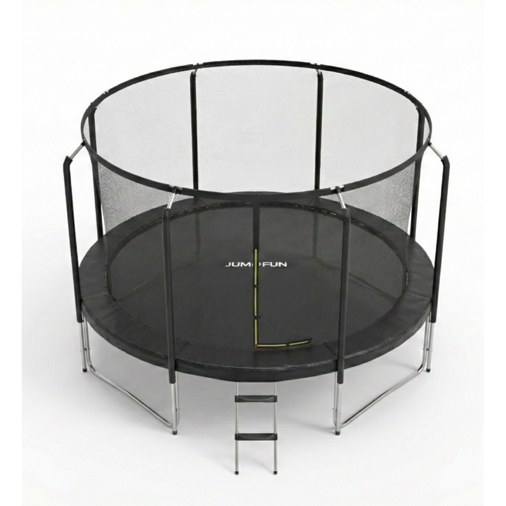 Trampoline Semi-Pro Jump4fun 12FT-366cm Noir