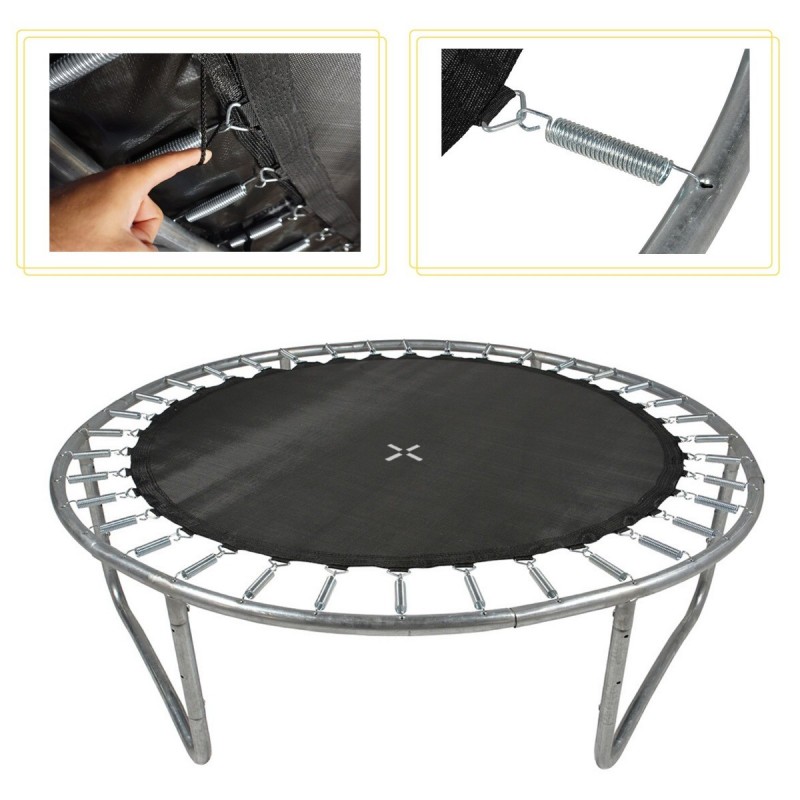 Protection en Mousse verte pour Tubes de Filet de Sécurité de Trampolines Protection en Mousse verte pour Tubes de Filet de Sécurité de Trampolines