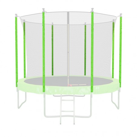Protection pour perches de trampolines toutes tailles Pack de 8 Chaussettes universelles